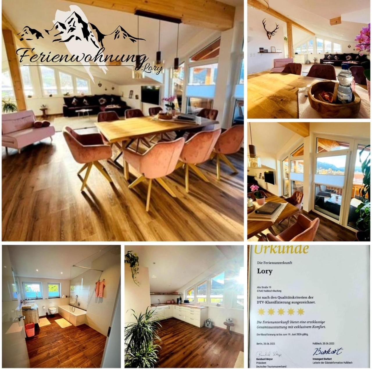 הלבלך 23 Neu Erbaute Ferienwohnung Mit Schloss- Und Panoramablick מראה חיצוני תמונה